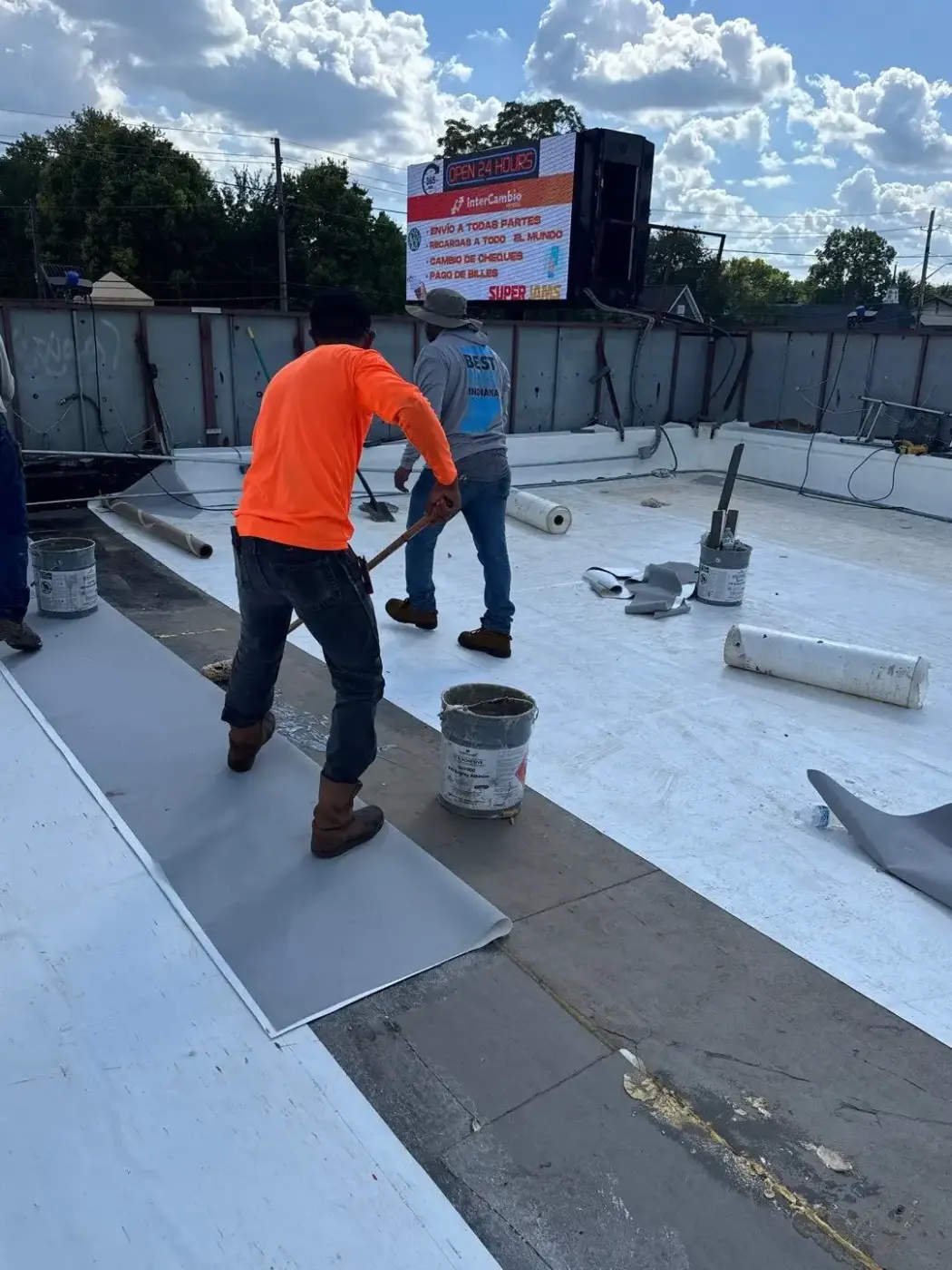 Commercial Roofing in New Whiteland