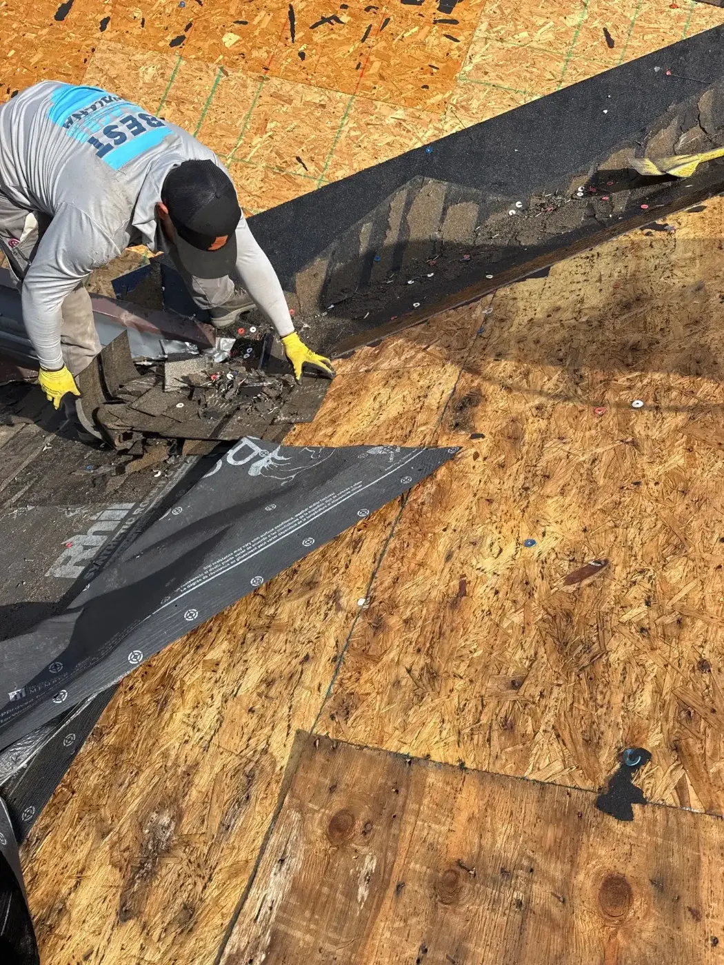 Membrane repair completed in New Whiteland